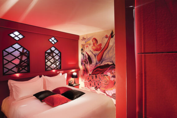 Chambre Moulin Rougen, Secret de Paris Hotel & Spa