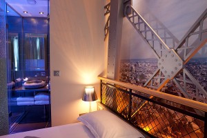 Chambre Tour Eiffel, Hotel Design Secret de Paris